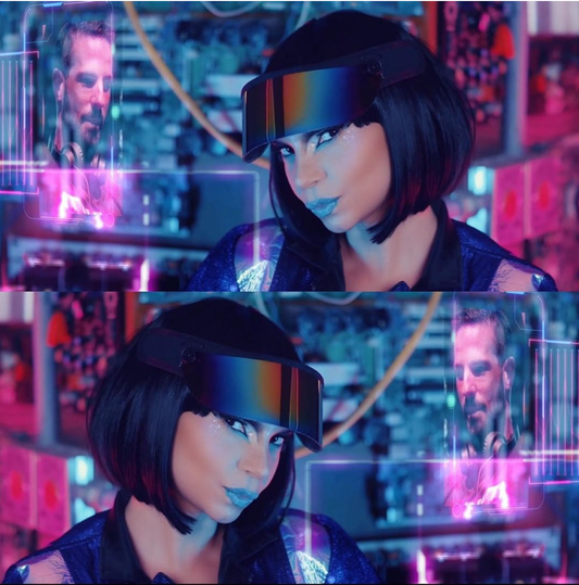 The Paparazzi Visor™ is "Dreaming Material" in Karina Kay's New Video