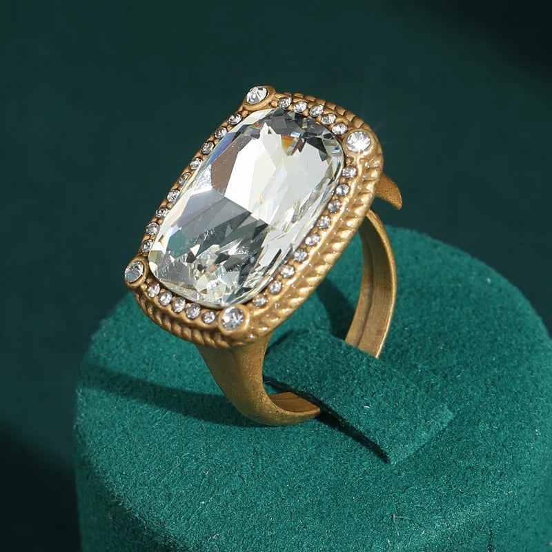 AZUR Crystal Cocktail Ring