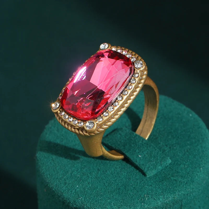 AZUR Crystal Cocktail Ring