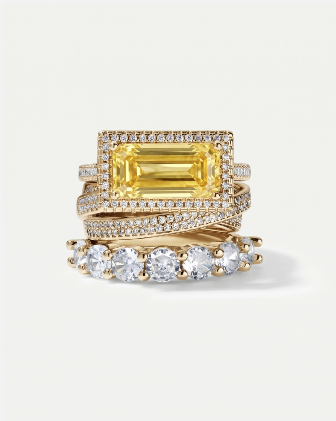 SOCIALITE STACK™ Cocktail Ring Set