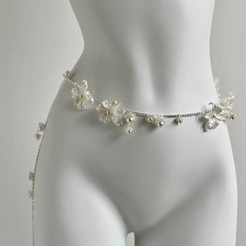PAPILLON Pearl Waist Chain