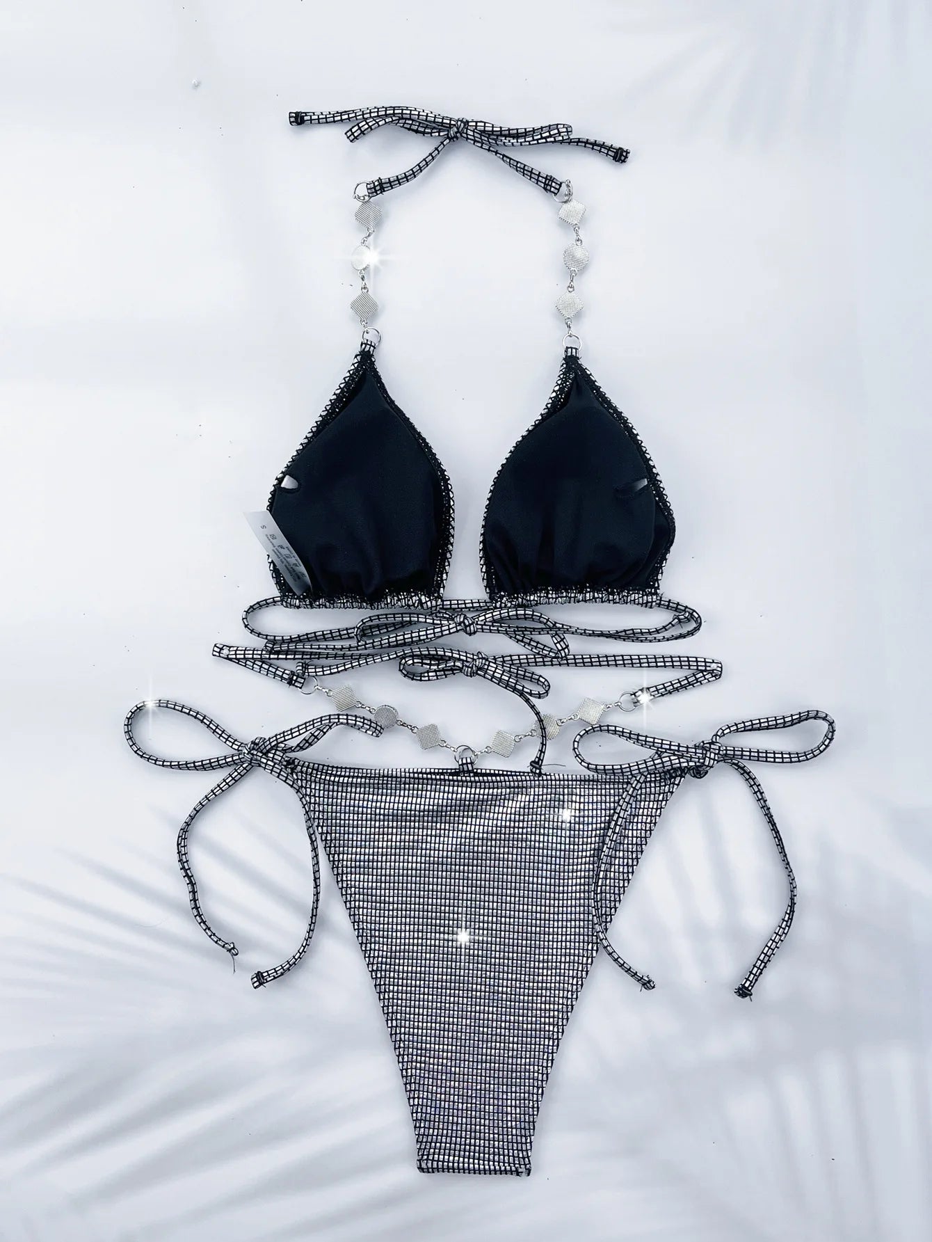 SOLSTICE Sequin Bikini Set Secondary image