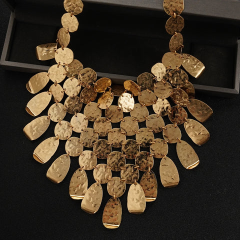 AURA Sculpted Collar Necklace