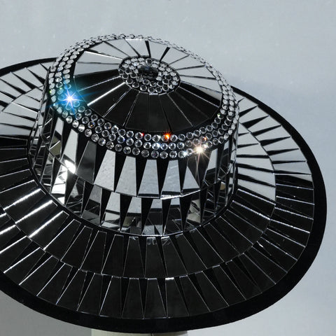 BLACK MIRROR Wide Brim Hat