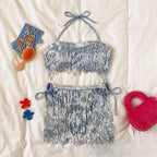 CASCADE Sequin Bikini Set