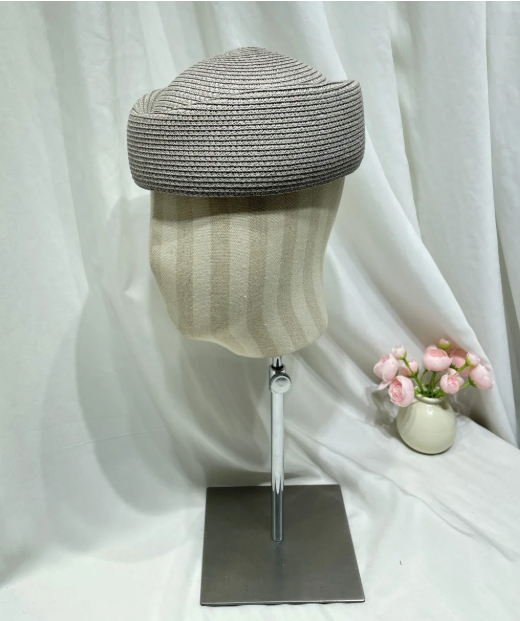 ATELIER Pillbox Hat-hat-SAINT CHIC-Khaki-SAINT CHIC