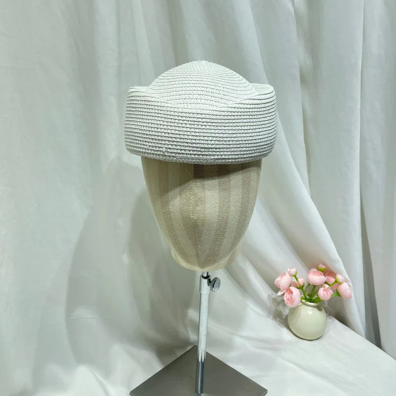 ATELIER Pillbox Hat-hat-SAINT CHIC-Khaki-SAINT CHIC