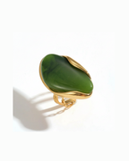 AURORA Ring-ring-SAINT CHIC-Green-SAINT CHIC