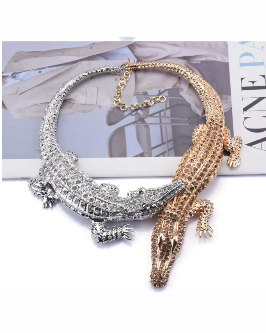 BAYOU Collar Necklace-necklace-SAINT CHIC-Gold & Silver-SAINT CHIC