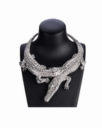 BAYOU Collar Necklace-necklace-SAINT CHIC-Silver-SAINT CHIC