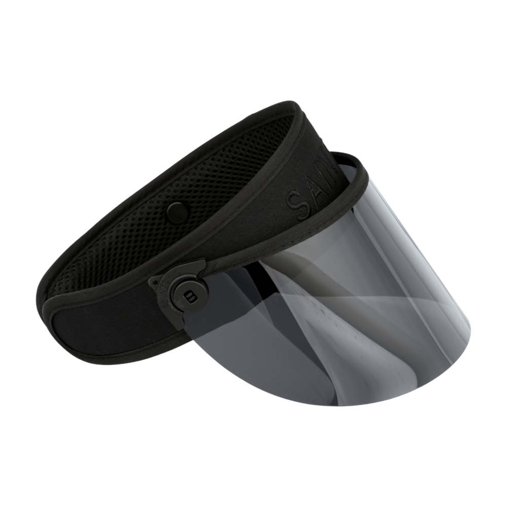 BLACKOUT Paparazzi Visor® 2.0 – All-Black Sun Shield-Hats-SAINT CHIC-SAINT CHIC