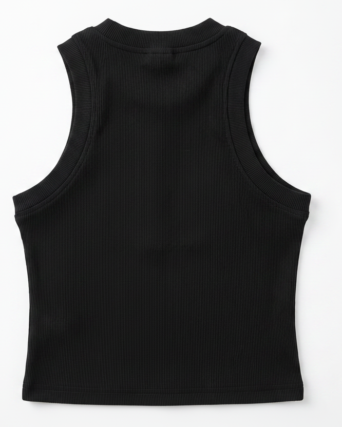 BLUNT Graphic Crop Tank-Crop Tank-SAINT CHIC-S-SAINT CHIC