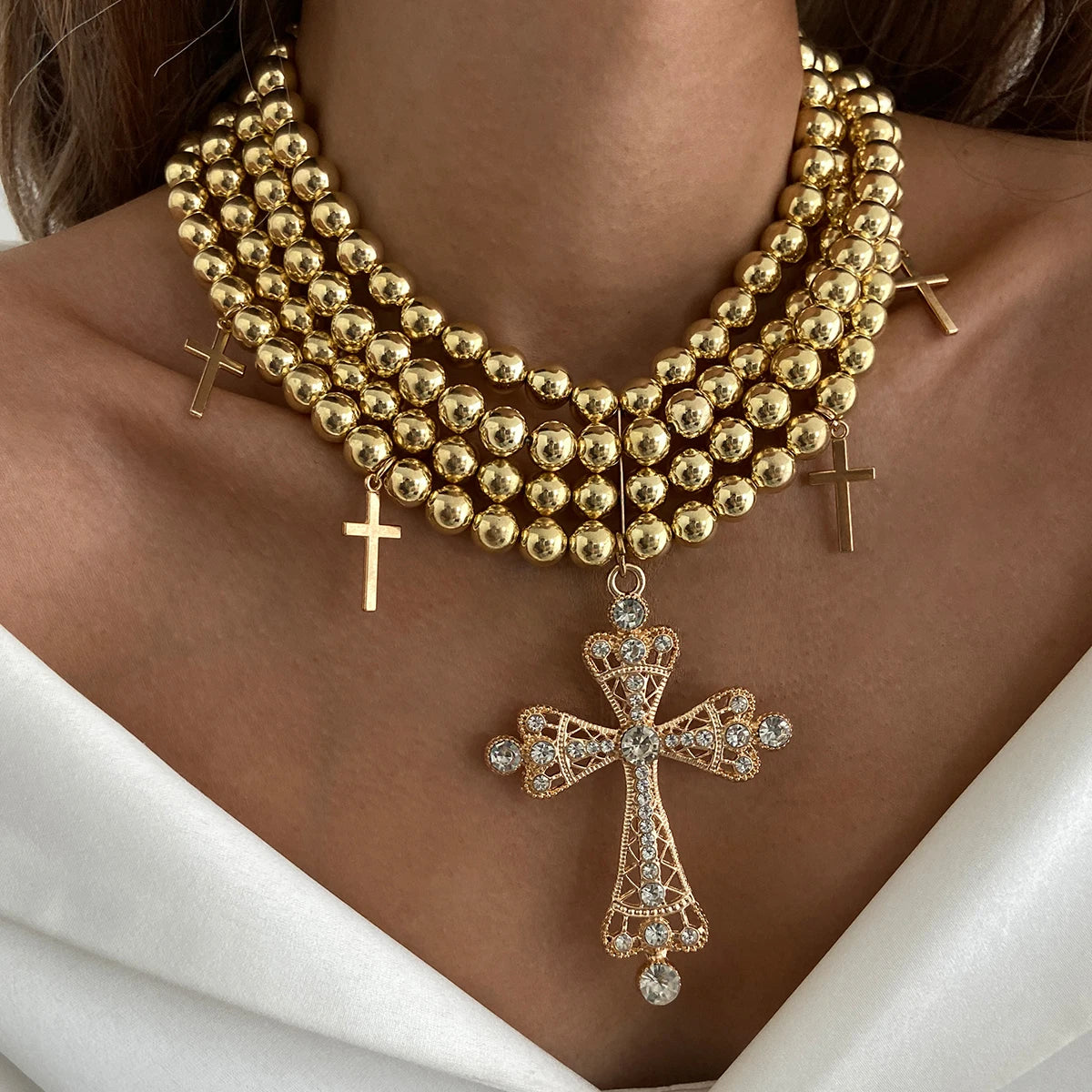 CATHEDRAL Necklace-necklace-SAINT CHIC-Gold-SAINT CHIC