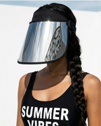 CHROME PAPARAZZI VISOR® Long Lens Sun Shield – 99% UV Protection-Hats-SAINT CHIC-SAINT CHIC