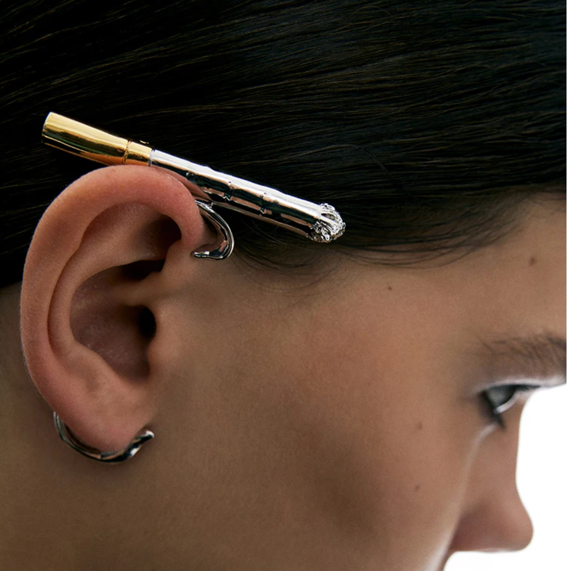 CIG Ear Hook – Sculptural Statement Ear Cuff-earring-SAINT CHIC-SAINT CHIC