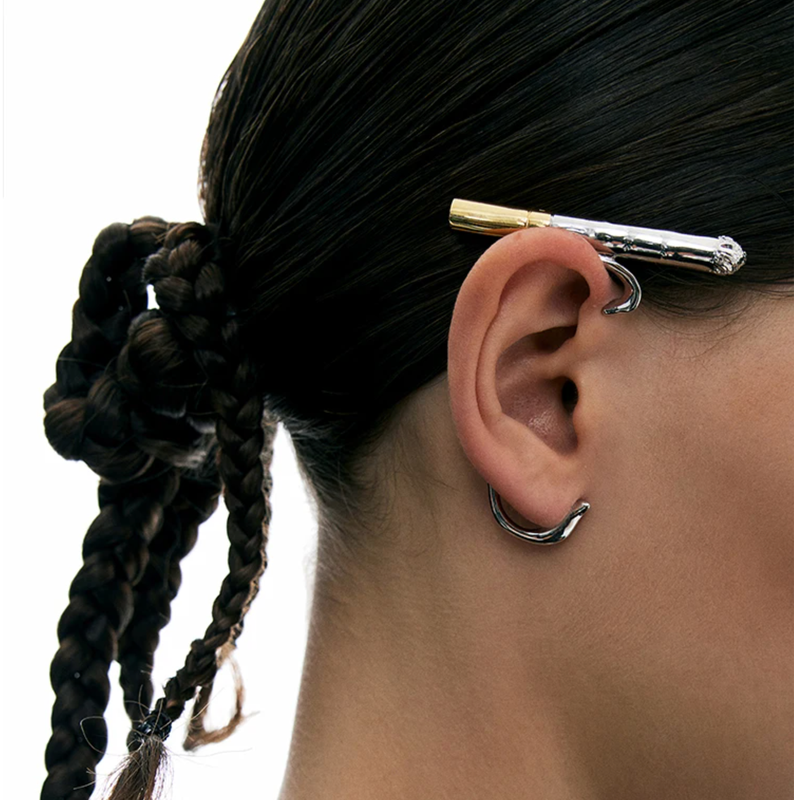 CIG Ear Hook – Sculptural Statement Ear Cuff-earring-SAINT CHIC-SAINT CHIC
