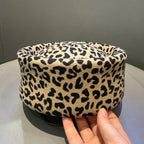 COLETTE Beret-Hat-SAINT CHIC-Leopard-SAINT CHIC