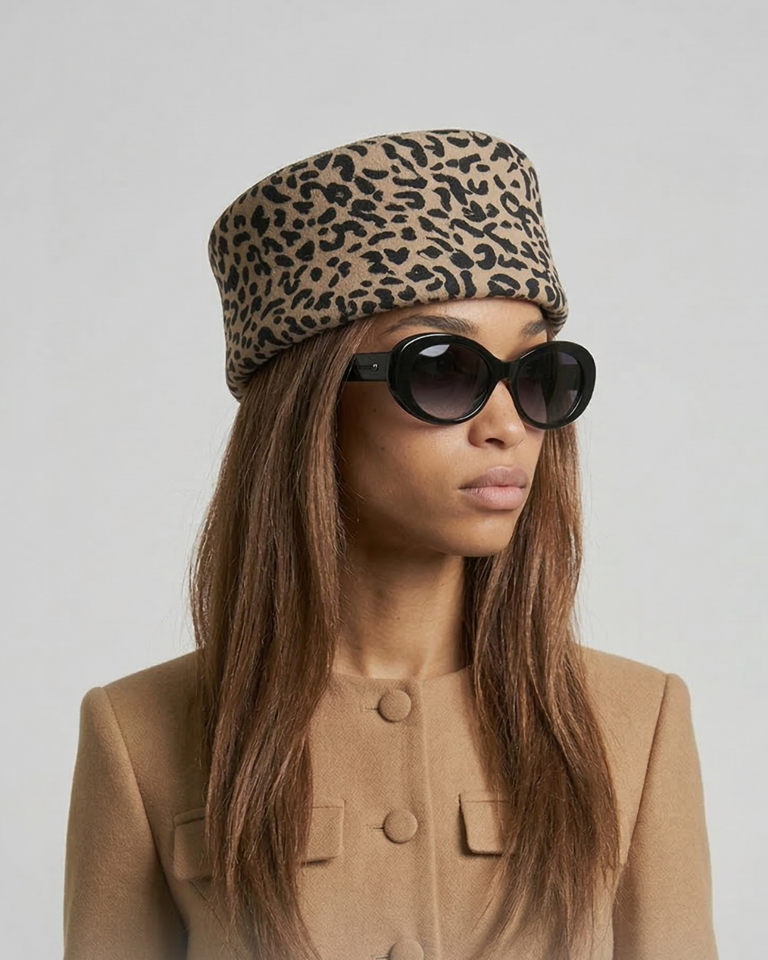COLETTE Beret-Hat-SAINT CHIC-Leopard-SAINT CHIC