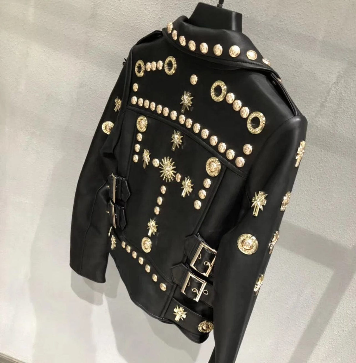 DONATELLA Jacket-Coats & Jackets-SAINT CHIC-24-SAINT CHIC