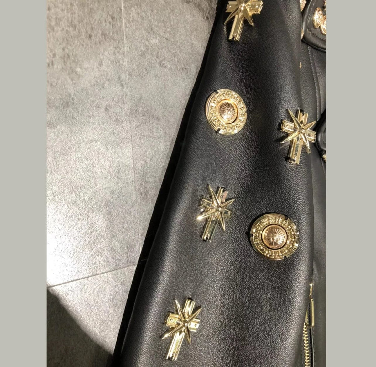 DONATELLA Jacket-Coats & Jackets-SAINT CHIC-24-SAINT CHIC