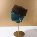 ÉDITH Pillbox Beret Hat-hat-SAINT CHIC-Black-S-SAINT CHIC