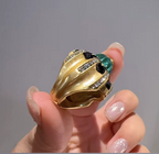 EMERALD EMPRESS Ring-ring-SAINT CHIC-SAINT CHIC