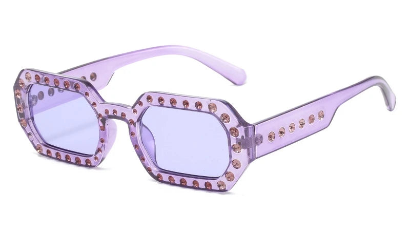 FACET Diamond Polygon Sunglasses