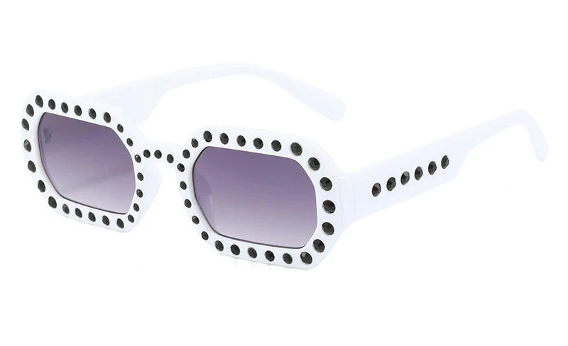 FACET Diamond Polygon Sunglasses