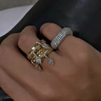 FLIRT Drop Stack Ring Set-ring-SAINT CHIC-5-SAINT CHIC