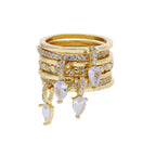 FLIRT Drop Stack Ring Set-ring-SAINT CHIC-5-SAINT CHIC