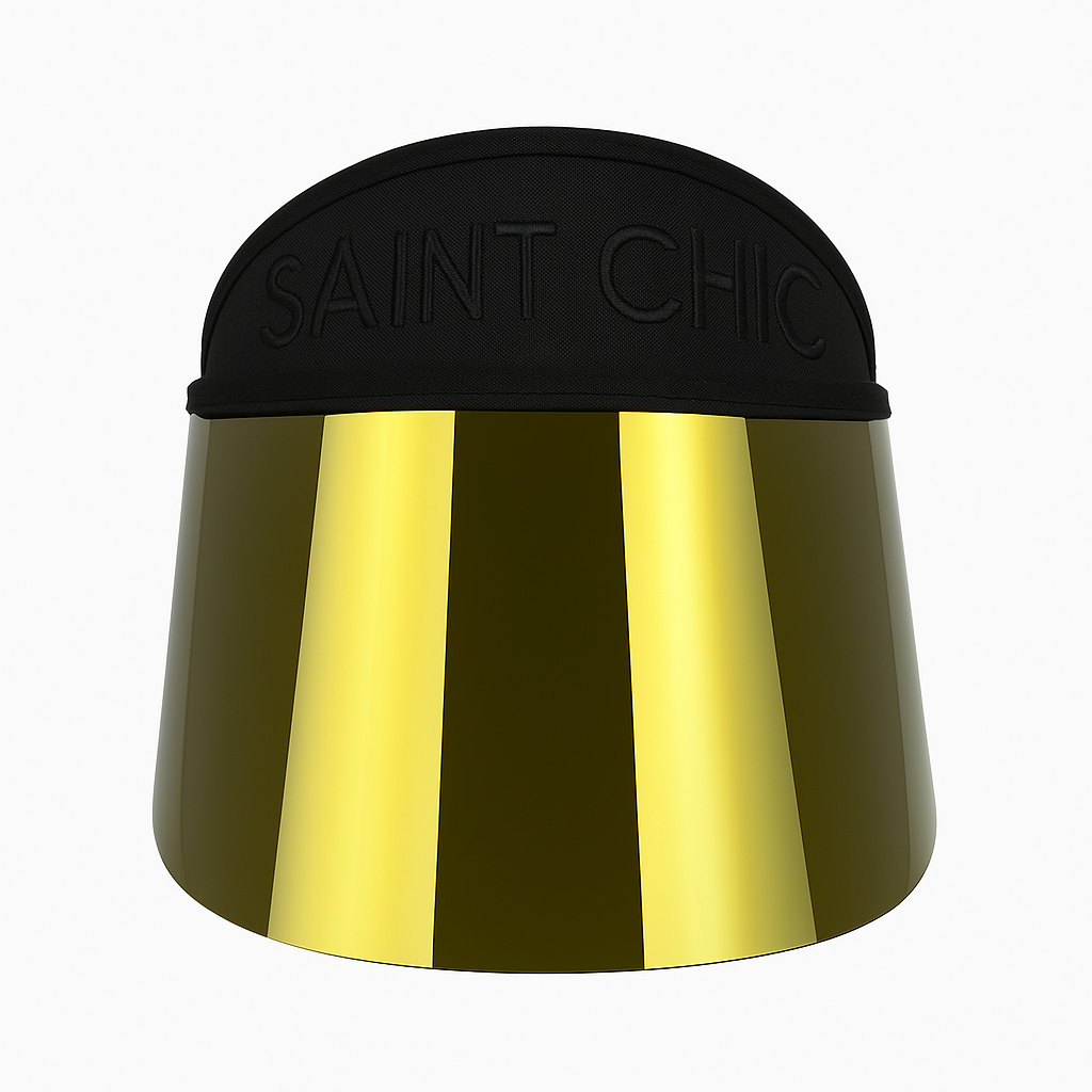 GOLD LENS PAPARAZZI VISOR® 2.0 Sun Hat-UV Visor-SAINT CHIC-SAINT CHIC
