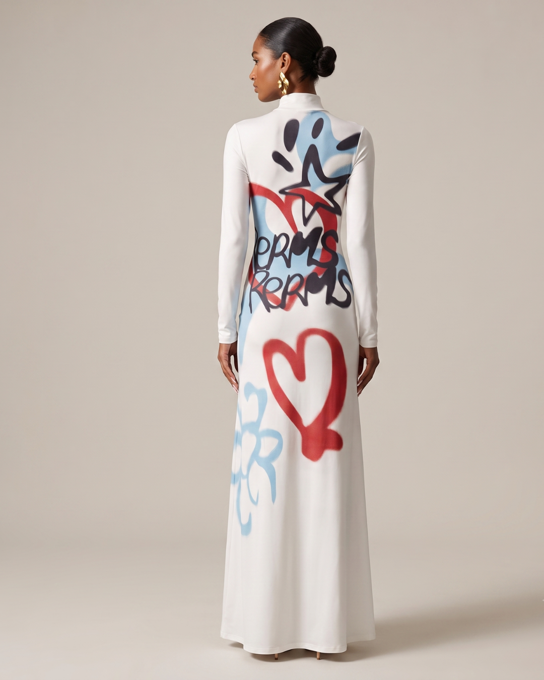 GRAFFITI Maxi Dress Image secondaire du produit