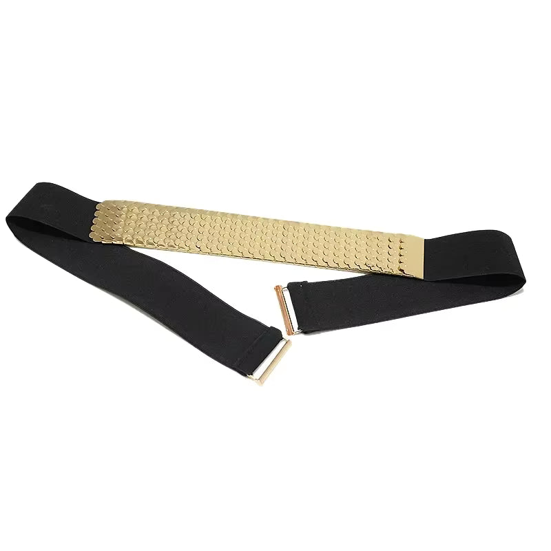 GRID Belt-Belt-SAINT CHIC-Gold-S-SAINT CHIC