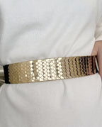 GRID Belt-Belt-SAINT CHIC-Gold-S-SAINT CHIC