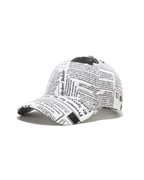 HEADLINES Cap-hat-SAINT CHIC-White-SAINT CHIC