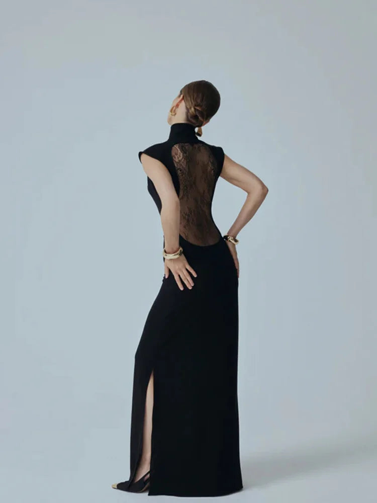 LACUNA Lace Maxi Dress-Dress-SAINT CHIC-S-SAINT CHIC