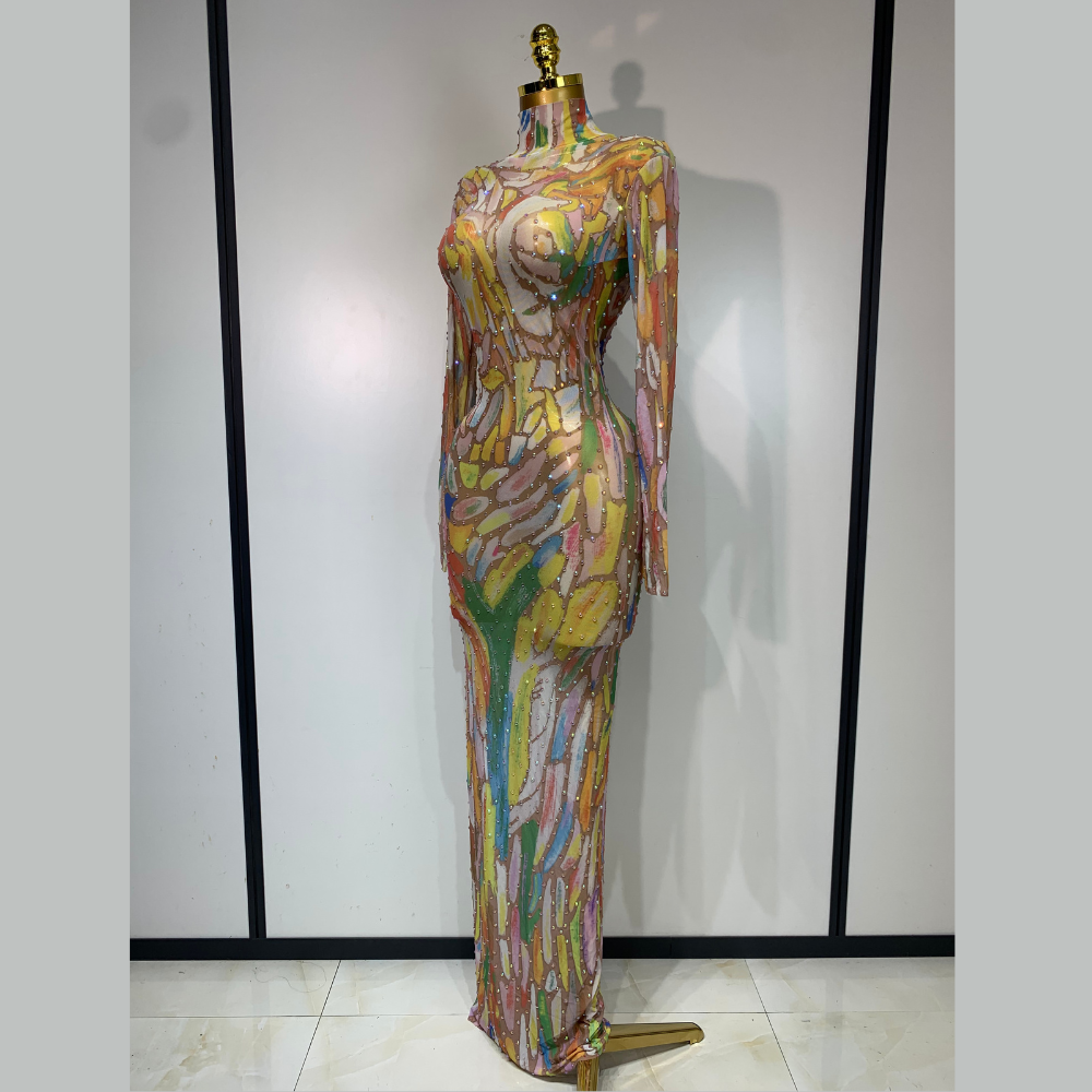 LUCIDA SIRENA Gown-dress-SAINT CHIC-S-SAINT CHIC
