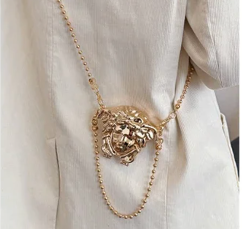 MEDUSA Mini Icon Clutch-bag-SAINT CHIC-Gold-SAINT CHIC
