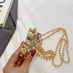 MEDUSA Mini Icon Clutch-bag-SAINT CHIC-Gold-SAINT CHIC