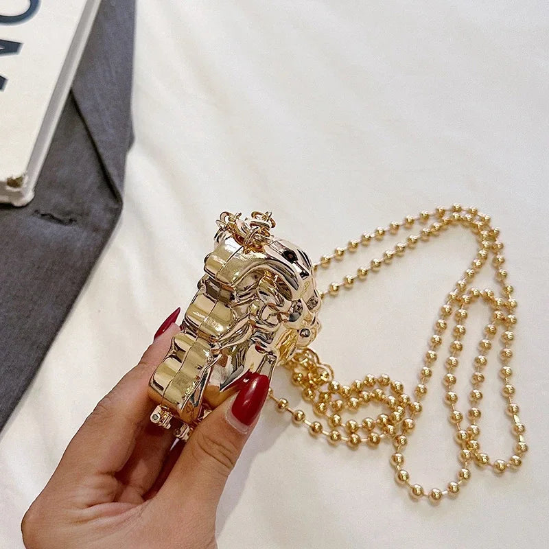 MEDUSA Mini Icon Clutch-bag-SAINT CHIC-Gold-SAINT CHIC