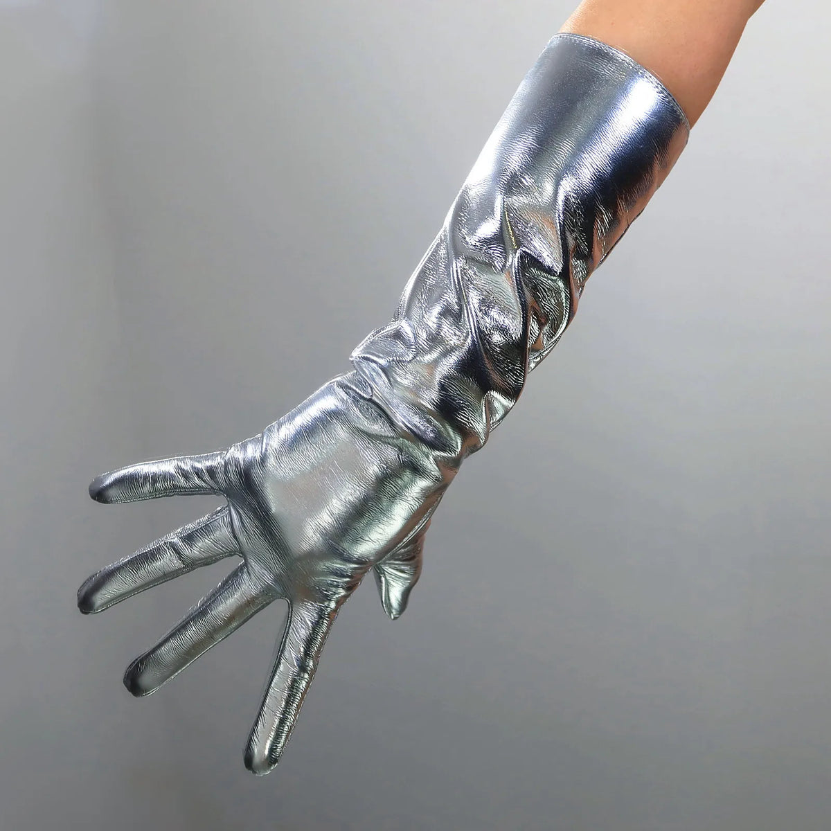 MIRAGE Opera Gloves-gloves-SAINT CHIC-Elbow-Length-SAINT CHIC