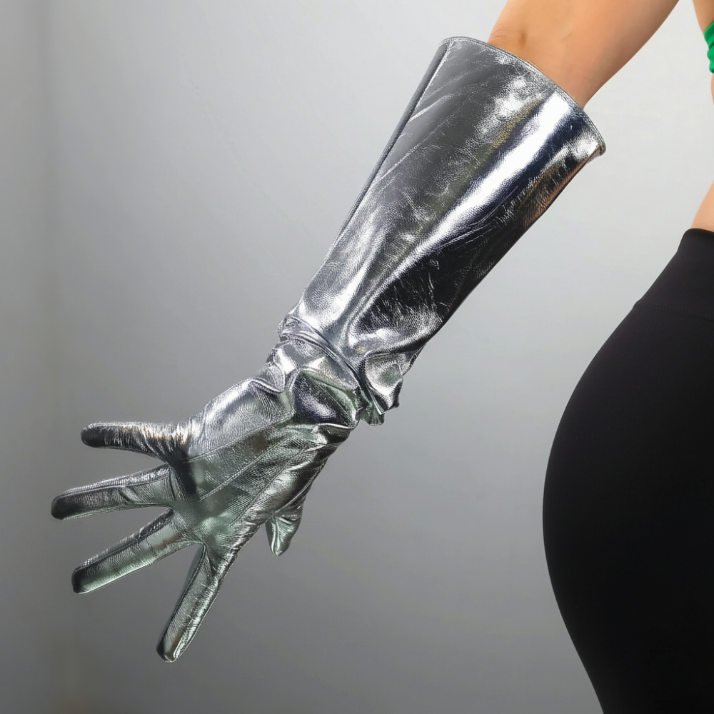 MIRAGE Opera Gloves-gloves-SAINT CHIC-Opera-Length-SAINT CHIC
