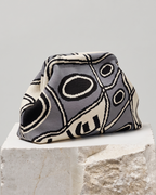 MURAL Clutch Bag-bag-SAINT CHIC-Black-SAINT CHIC