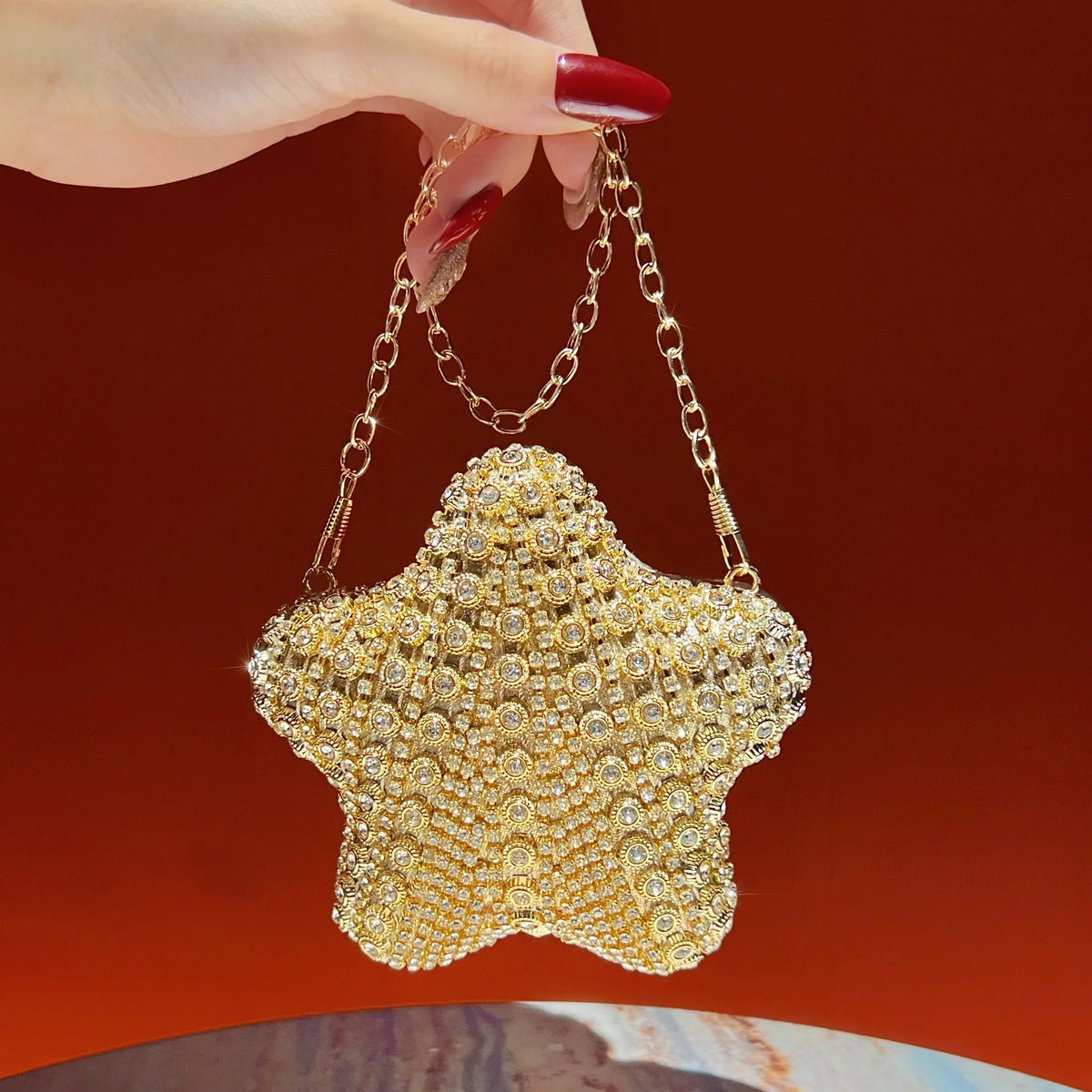 NOVA Star Clutch-Clutch Bag-SAINT CHIC-Gold-SAINT CHIC