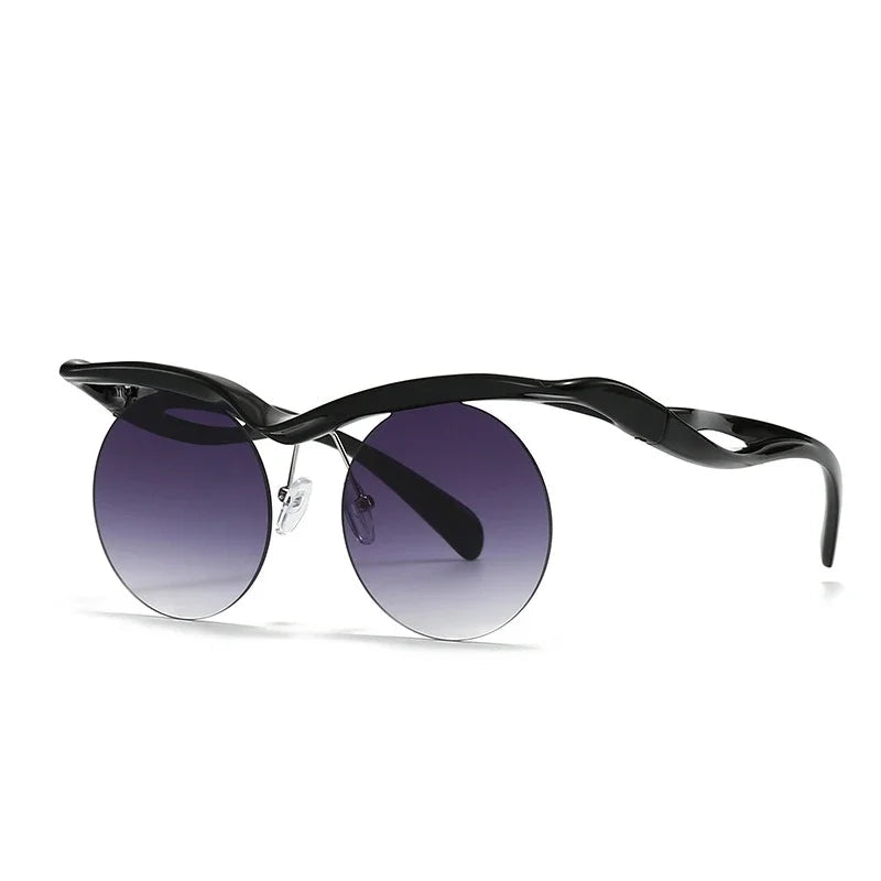 ORBIT Sunglasses-Sunglasses-SAINT CHIC-Light Brown-SAINT CHIC