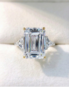PRINCESS Emerald Cut Ring-ring-SAINT CHIC-Crystal-6-SAINT CHIC