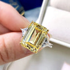PRINCESS Emerald Cut Ring-ring-SAINT CHIC-Pink-6-SAINT CHIC