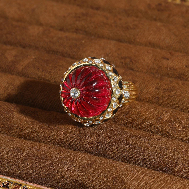 PUMPKIN Cocktail Ring-Ring-SAINT CHIC-SAINT CHIC