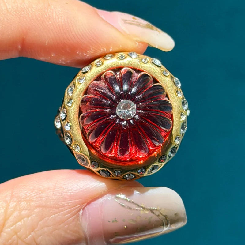 PUMPKIN Cocktail Ring-Ring-SAINT CHIC-SAINT CHIC