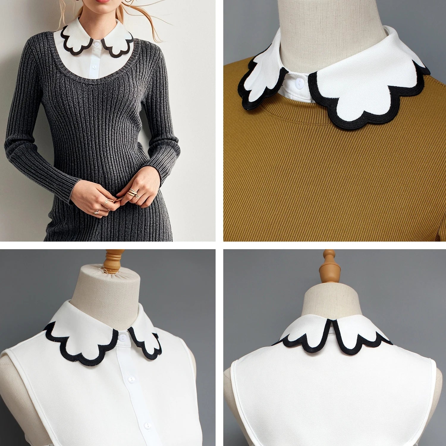 QUAINTE Dickie Collar Imagen secundaria del producto